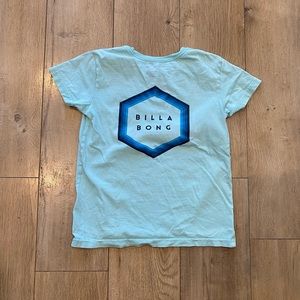 Boy’s Billabong T-Shirt - S/M - Light Blue